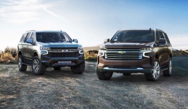2022 Chevrolet suburban The most notable update is the SUV's first-ever